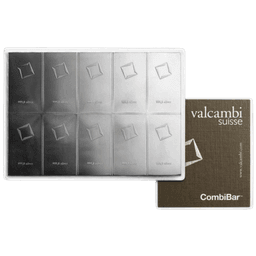 100 gram zilveren Combibar Valcambi 3