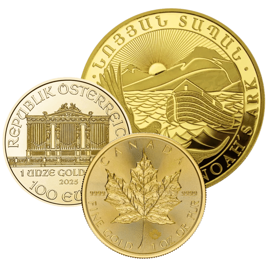 Diverse 1 troy ounce gouden munt