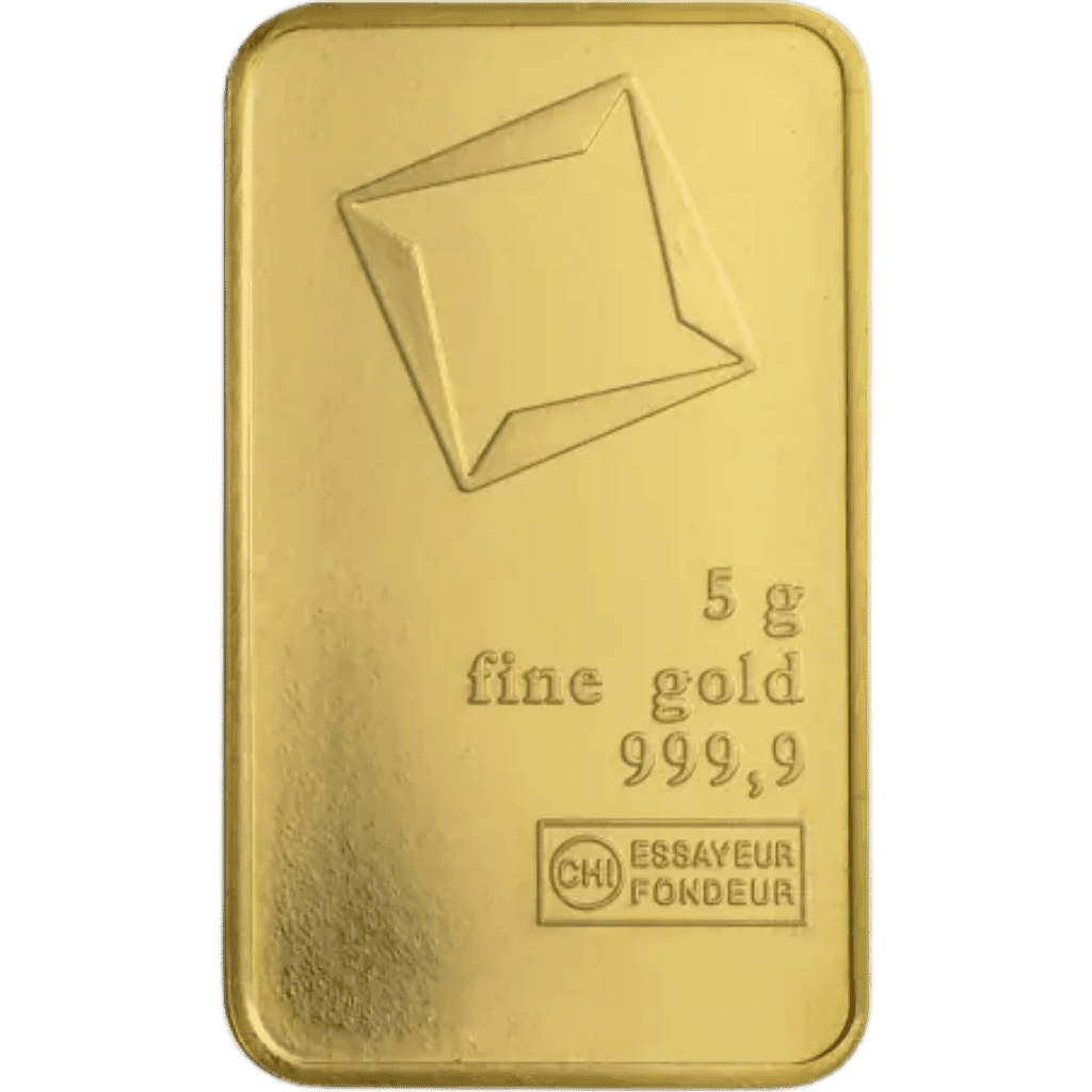5 gram goudbaar LBMA