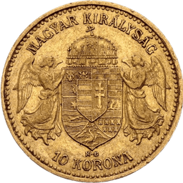Gouden 10 Korona Hongarije 1