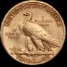 Gouden 10 dollar eagle munt