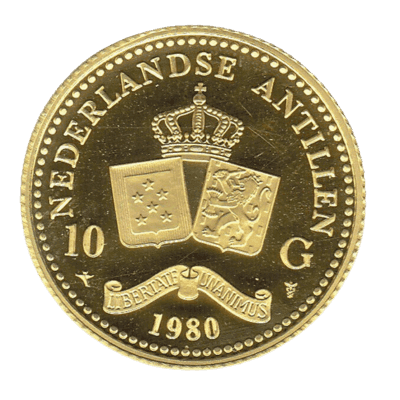 Gouden 10 gulden Nederlandse Antillen