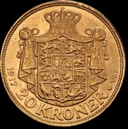 Gouden 20 kroon 1913 - 1917 1