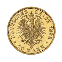 Gouden 20 mark 1