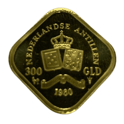 Gouden 300 gulden Nederlandse Antillen 1