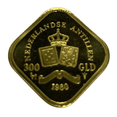 Gouden 300 gulden Nederlandse Antillen