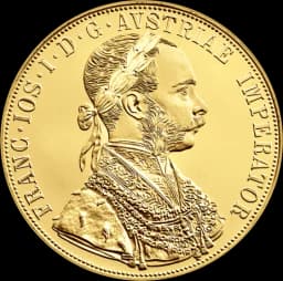 Gouden 4 dukaat Oostenrijk 1