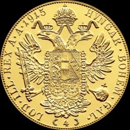 Gouden 4 dukaat Oostenrijk 2