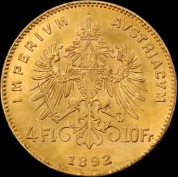 Gouden 4 florin gulden 2