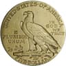 Gouden 5 dollar half indian head munt