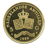 Gouden 5 gulden Nederlandse Antillen