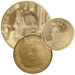 Gouden 50 euro munt 1