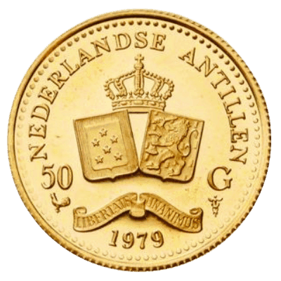Gouden 50 gulden Nederlandse Antillen