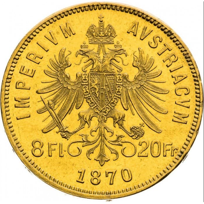 Gouden 8 florin gulden