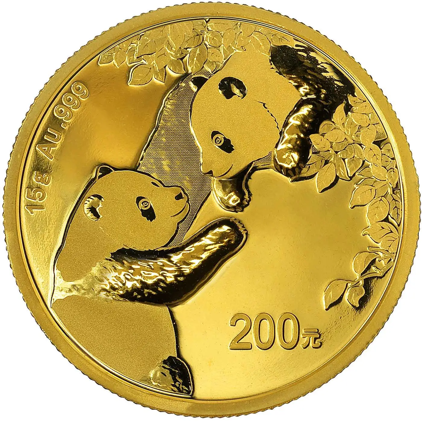 Panda goud 15 gram