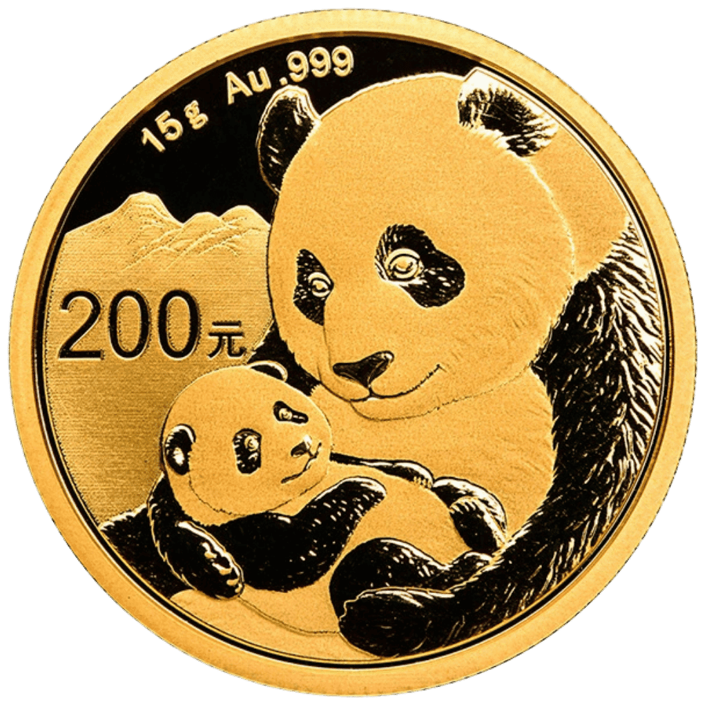 Panda goud 15 gram