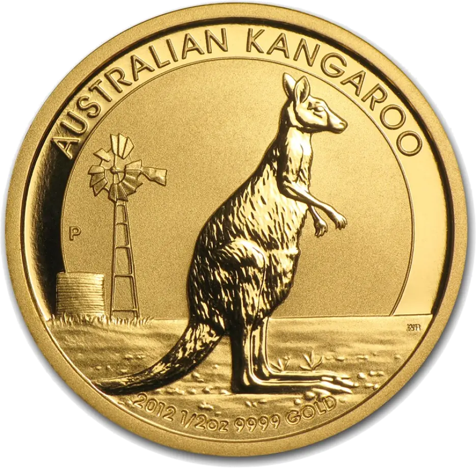Kangaroo goud 1/2 troy ounce