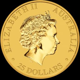 Kangaroo goud 1/4 troy ounce 1