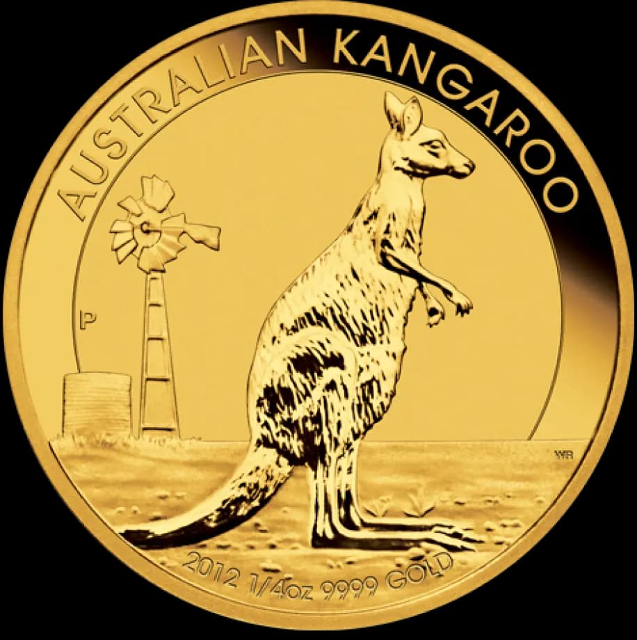 Kangaroo goud 1/4 troy ounce