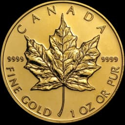Maple Leaf goud 1 troy ounce 2