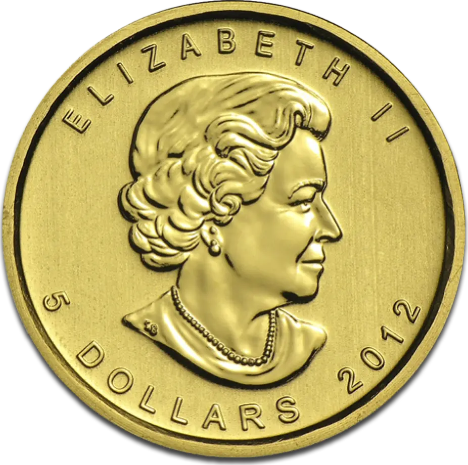 Maple Leaf goud 1/10 troy ounce