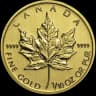 Maple Leaf goud 1/10 troy ounce