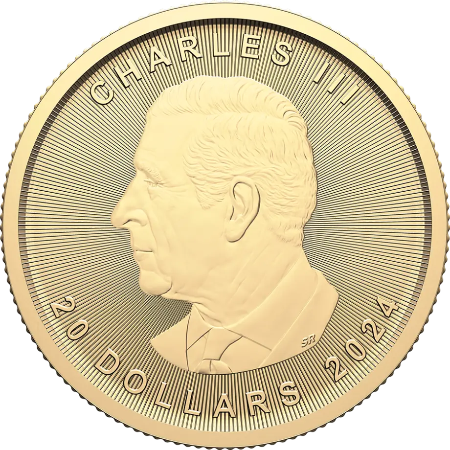 Maple Leaf goud 1/2 troy ounce