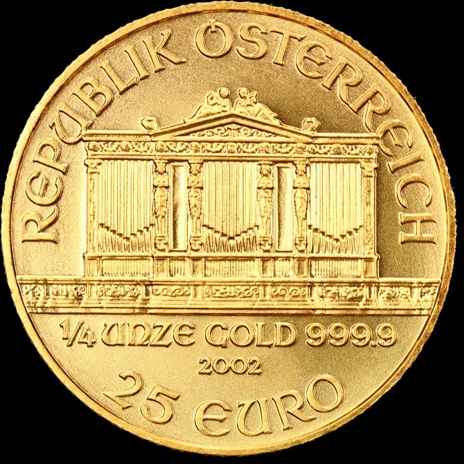 Philharmoniker goud 1/4 troy ounce