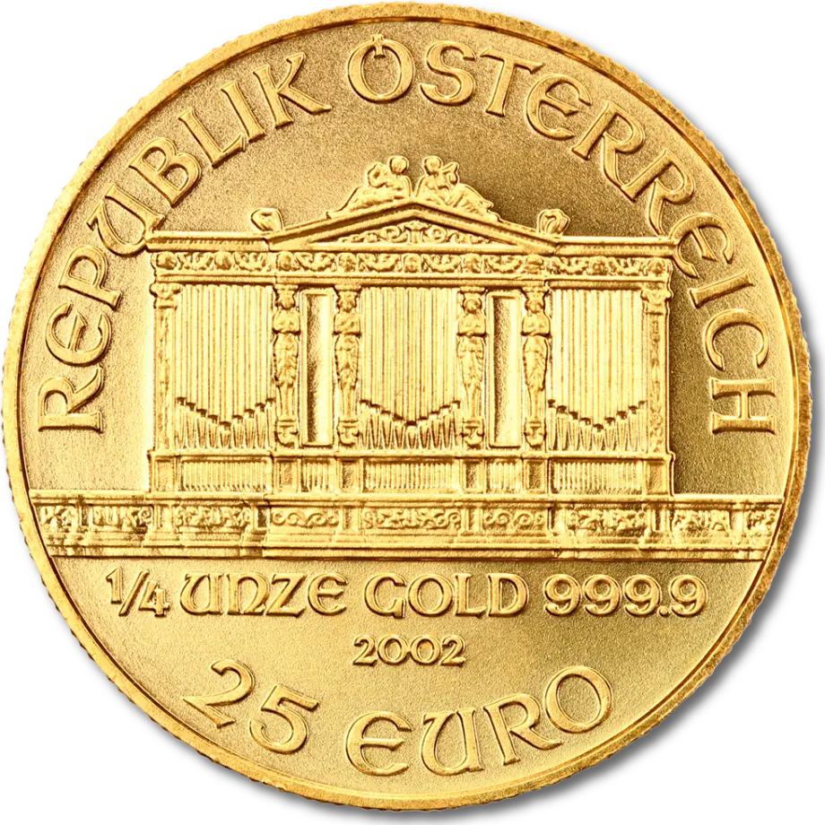 Philharmoniker goud 1/4 troy ounce