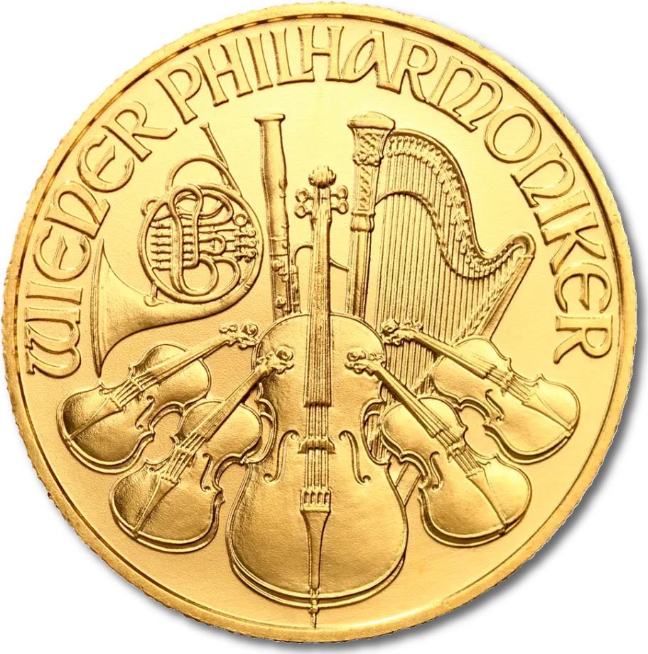Philharmoniker goud 1/4 troy ounce
