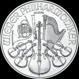 1 troy ounce Philharmoniker zilver 1