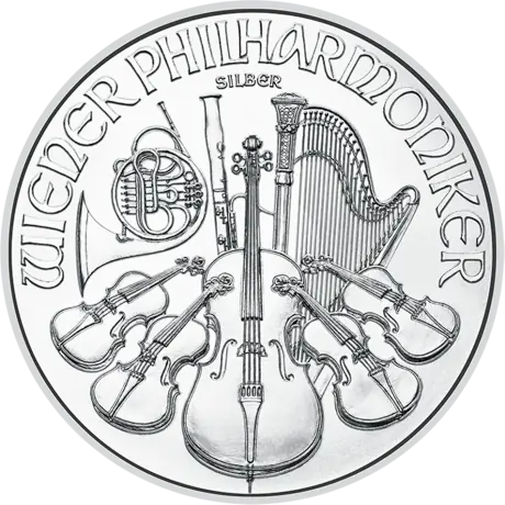 1 troy ounce Philharmoniker zilver