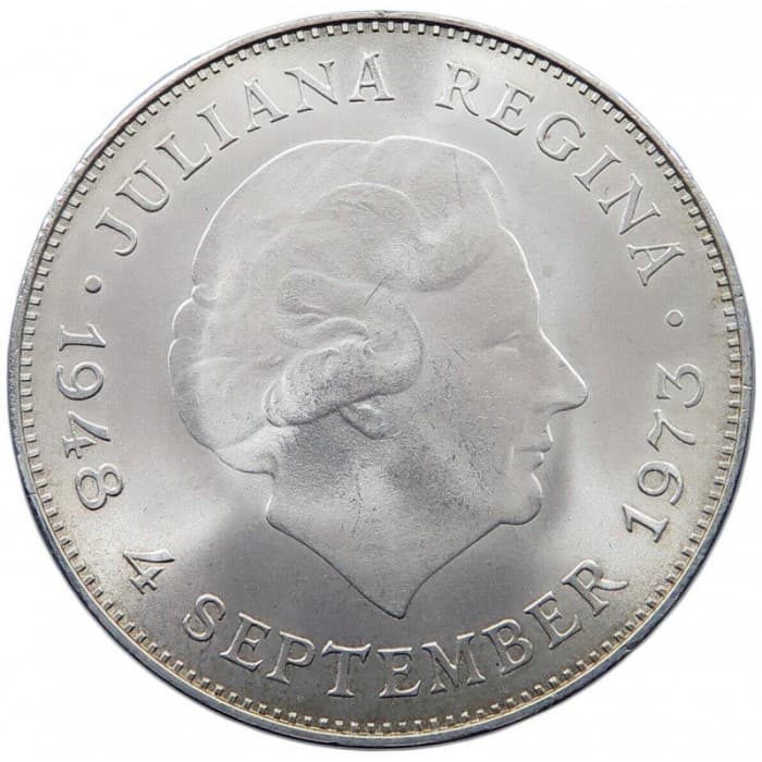 Zilveren 10 gulden 1970 - 1973