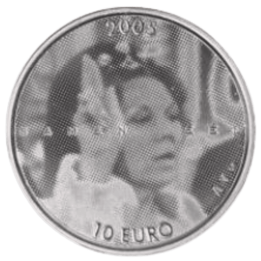 Nederlandse zilveren 10 euro munt