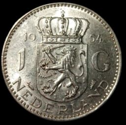 1 kilo zilveren Nederlandse gulden munten 4