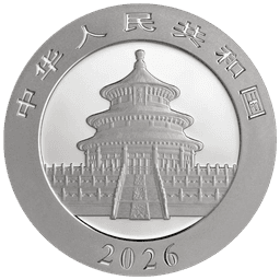 Zilveren panda munt 30 gram 3