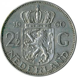 Zilveren rijksdaalder 1959 - 1966 1