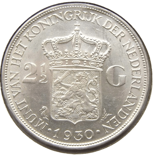 Zilveren rijksdaalder van voor 1943