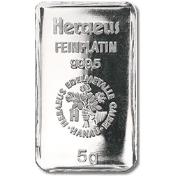 Platina baren verkopen Goudzaken