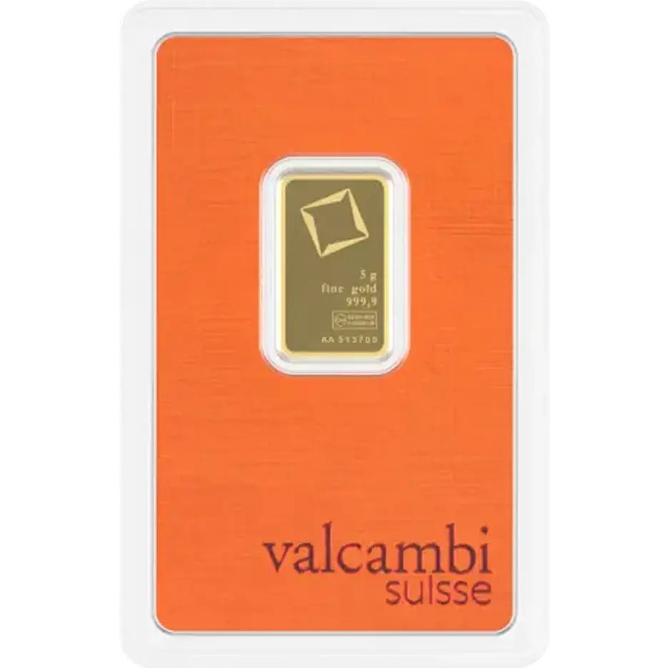 Valcambi 5 gram goud goudzaken