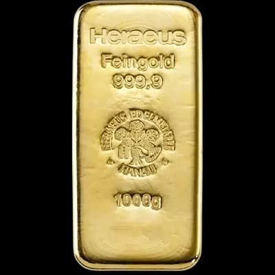 1 kilo goudbaar Argor Heraeus verkopen