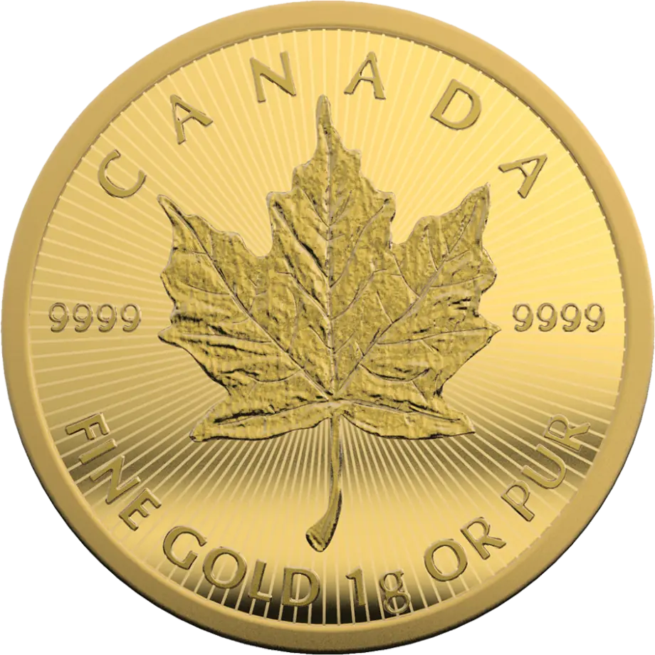 Maple Leaf van 1 gram goud verkopen bij Goudzaken